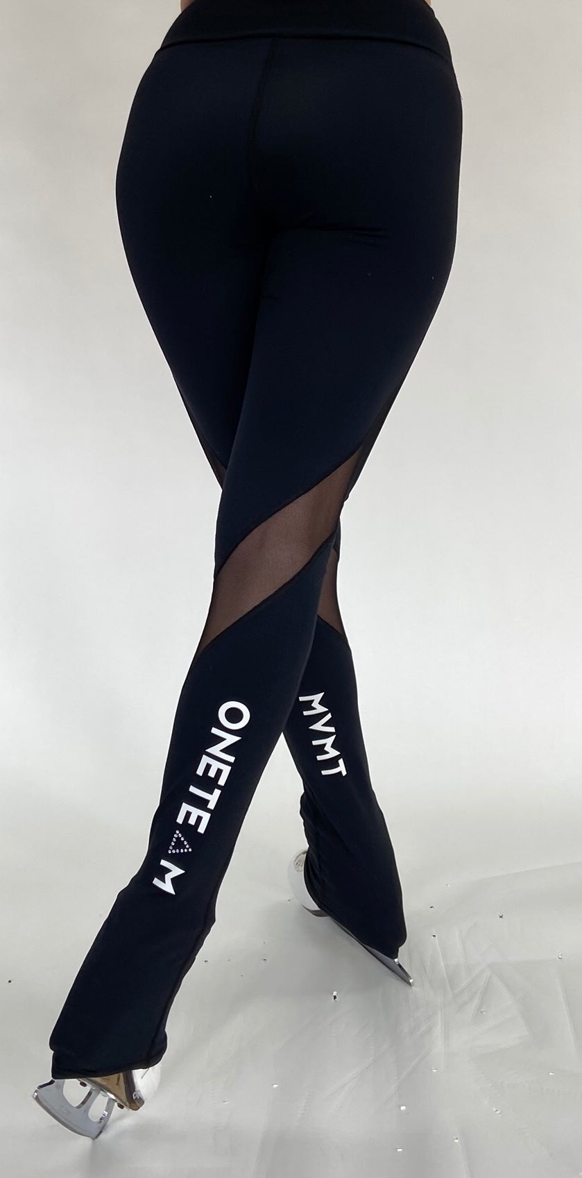 OTM Elite Legging - Mesh and Crystal Accents ($CAD) – OneTeamMVMT